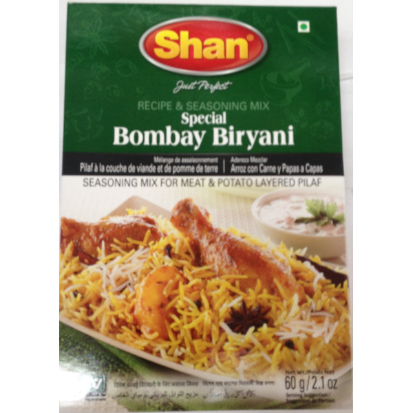 Shan Bombay Biryani 2.1 OZ / 60 Gms