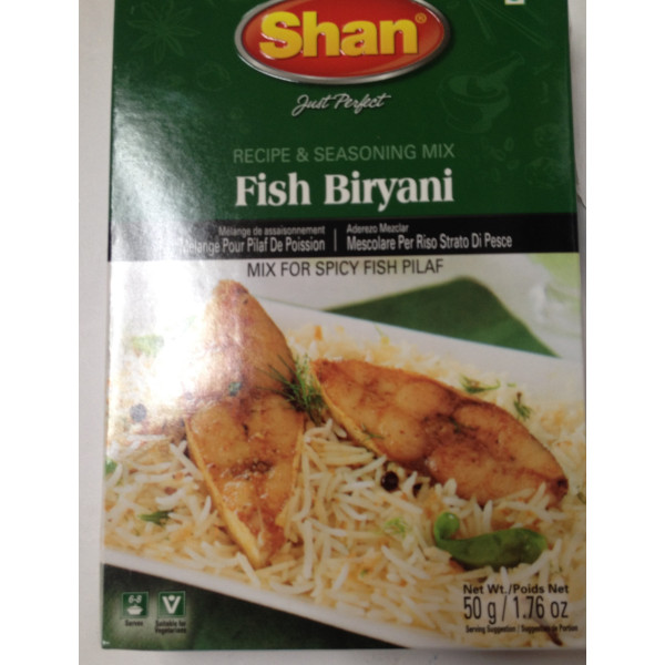 Shan Fish Biryani 1.76 OZ / 50 Gms