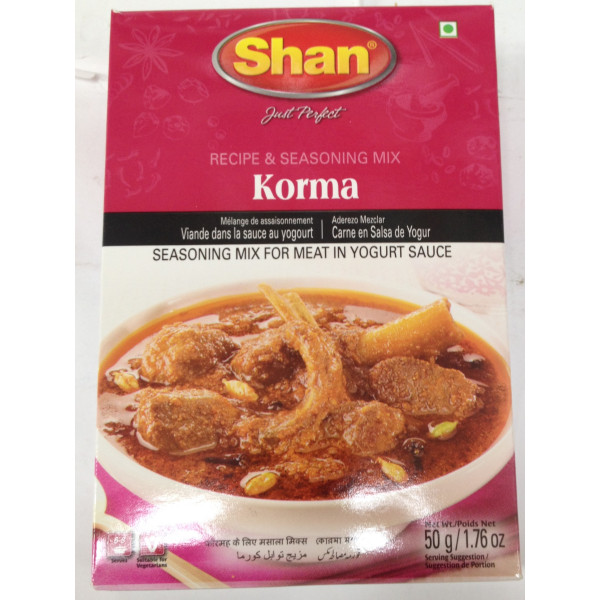 Shan Korma 1.76 OZ / 50 Gms