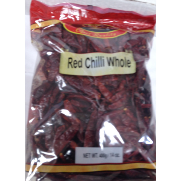 Deep Red Chilli Whole 14 OZ / 397 Gms