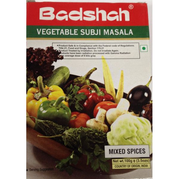 Badshah Vegetable Subji Masala 3.5 OZ / 100 Gms