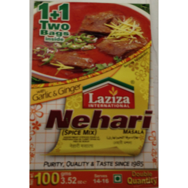Laziza Nehari 3.52 OZ / 100 Gms