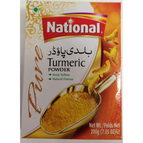 National Turmeric Powder 7.05 OZ / 200 Gms