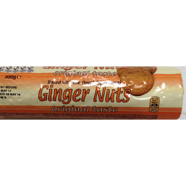 Royalty Ginger Nuts 10.5 Oz / 300 Gms