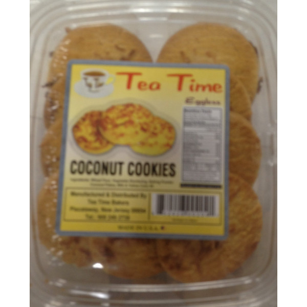Tea Time Coconut Cookies 7 Oz / 200 Gms