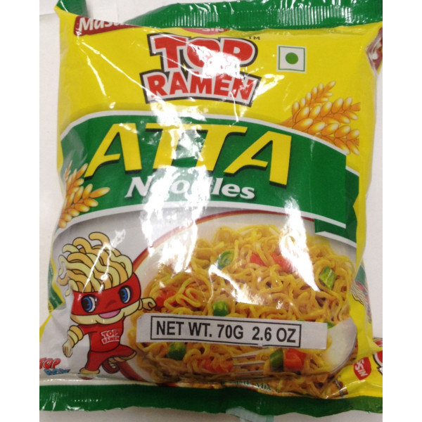 Top Ramen Atta Noodles 2.6 Oz / 75 Gms
