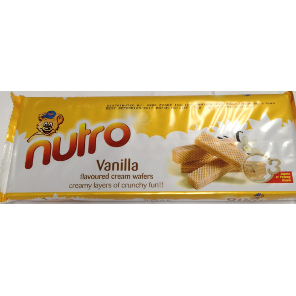 Nutro Vanilla Cream Wafer  2.65 Oz / 75 Gms