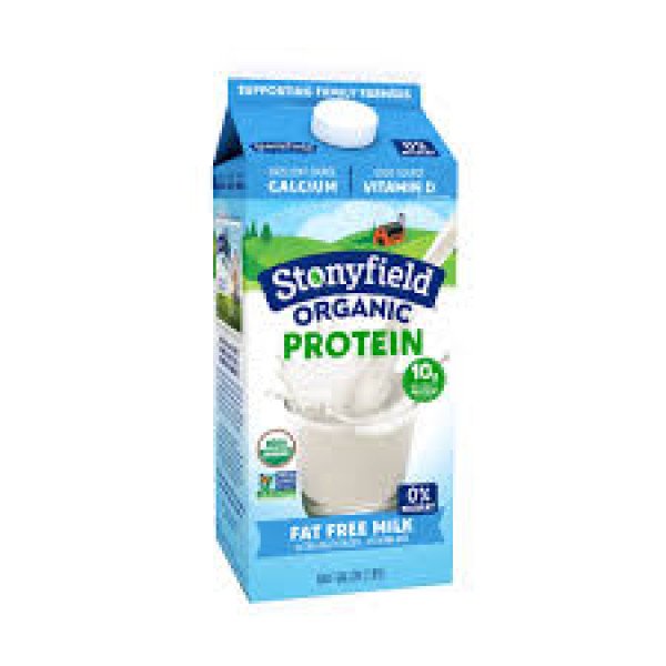 Stonyfield Organic Low Fat Milk 1% 1/2 Gallon