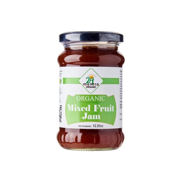 24 Mantra Organic Mixed Fruit Jam 12 Oz