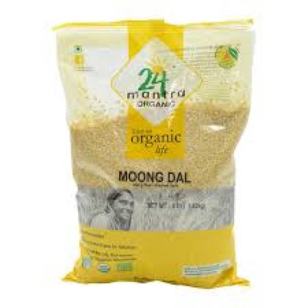 24 Mantra Organic Moong Dal 4 Lb / 1.8 kg