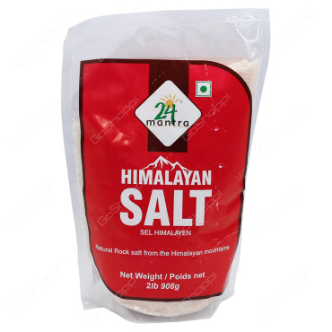 24 Mantra Himalayan Salt 2 lb / 908 Gms