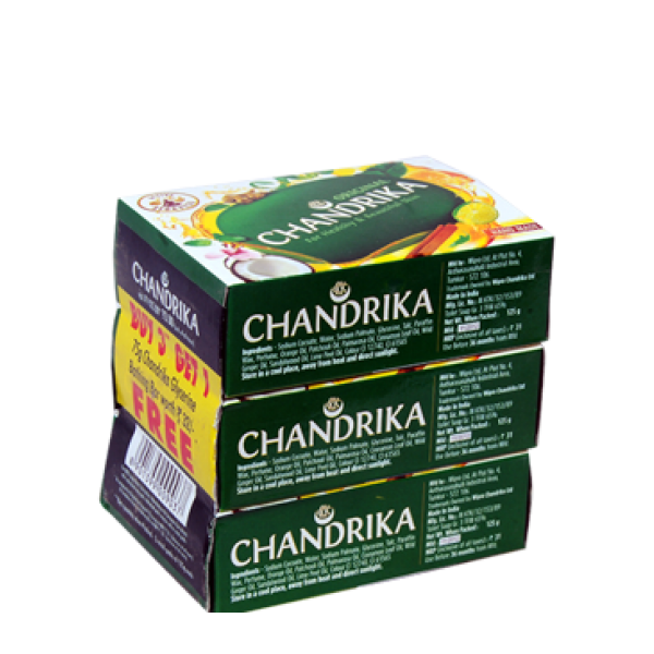 Chandrika Soap 3 Pack 125 Gms